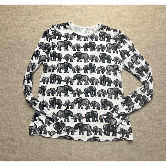 Mott50 Other - Mott50 Elephant Print Long Sleeve UPF 50+ Rash Guard / Cover Up Top Size Large